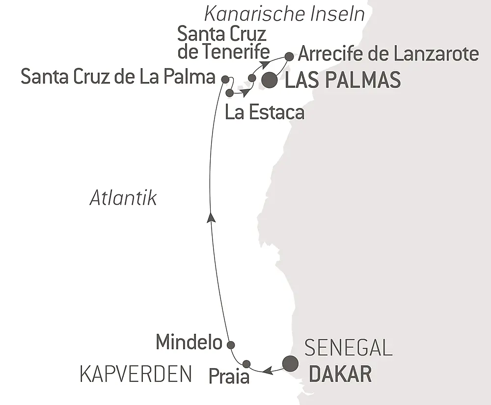 Zwischen Vulkanen und dem Meer, von den Kapverden bis zu den Kanaren
