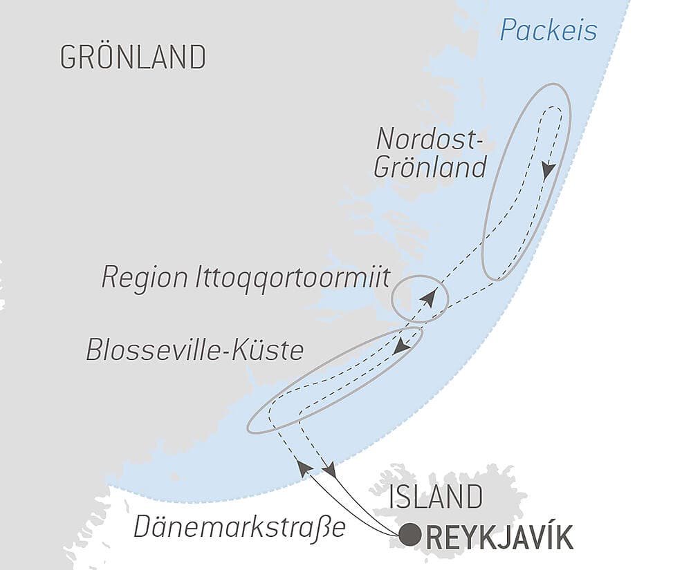 Das unerforschte Meereis von Nordost-Grönland