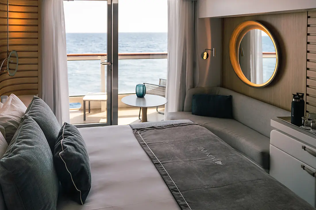 Kabinen-Karussell: Balkonkabine, obere Decks