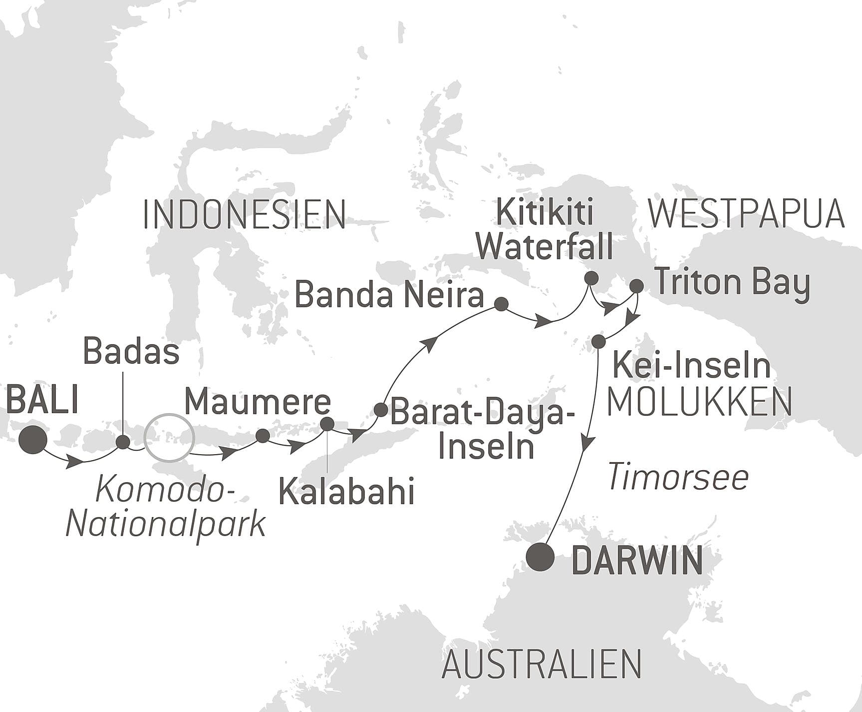 Tropen-Abenteuer in Indonesien