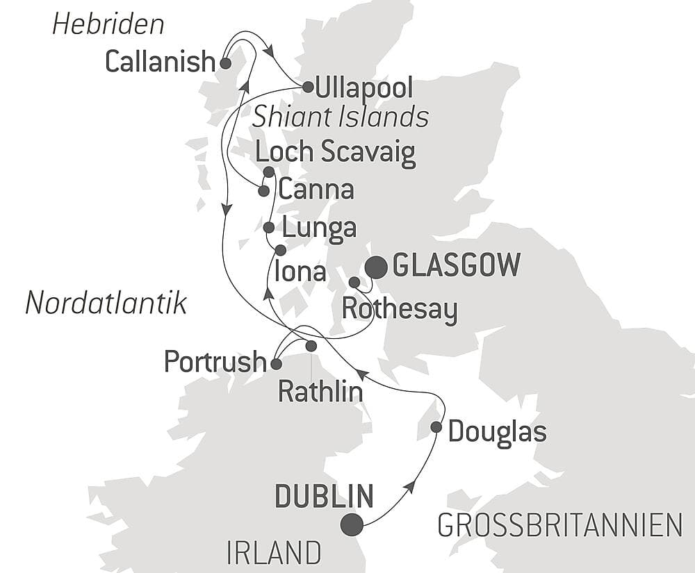 Der Archipel der Hebriden, Eintauchen in eine wilde Welt null