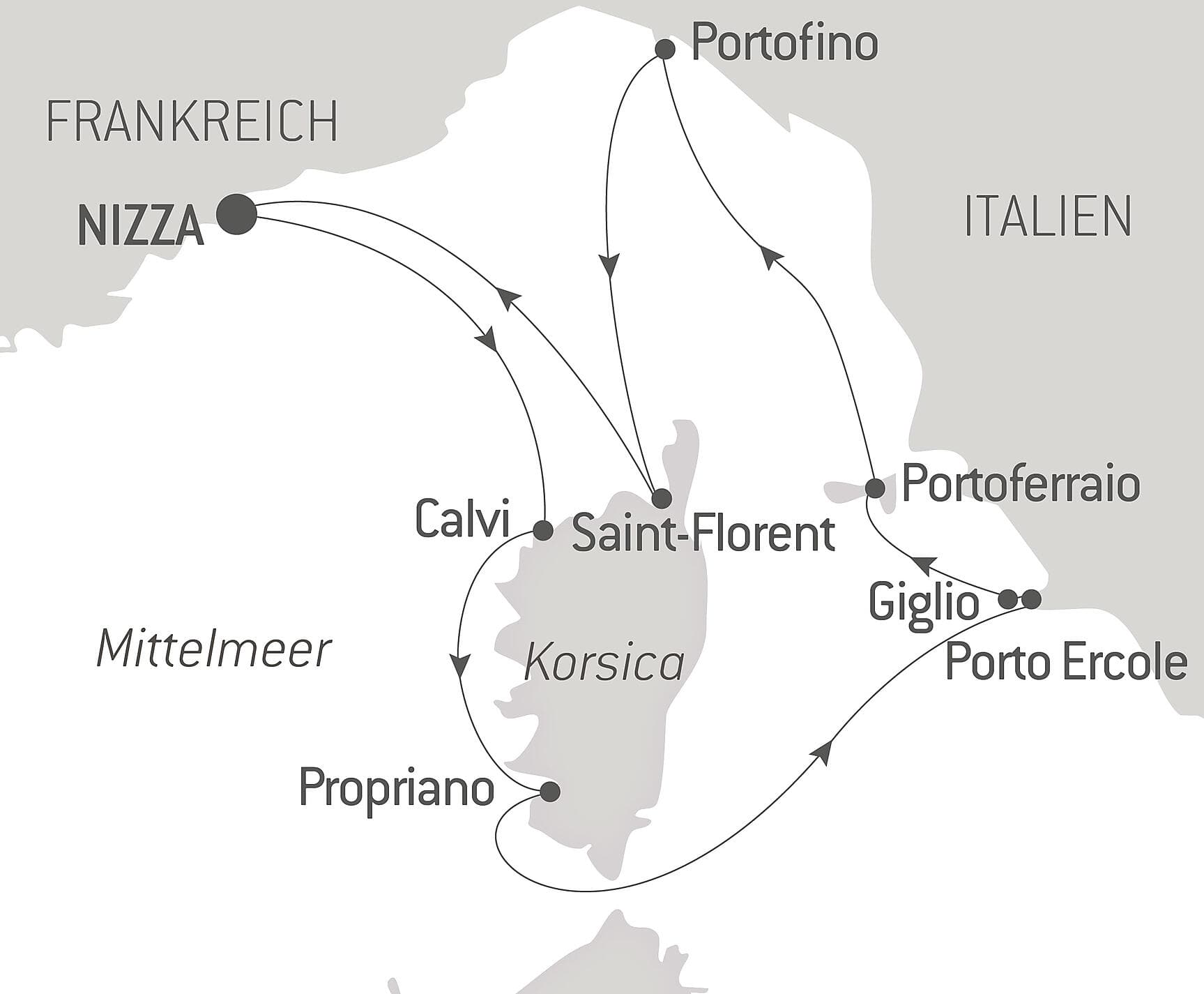 Korsika und der Toskanische Archipel vom Meer aus – mit Smithsonian Journeys
