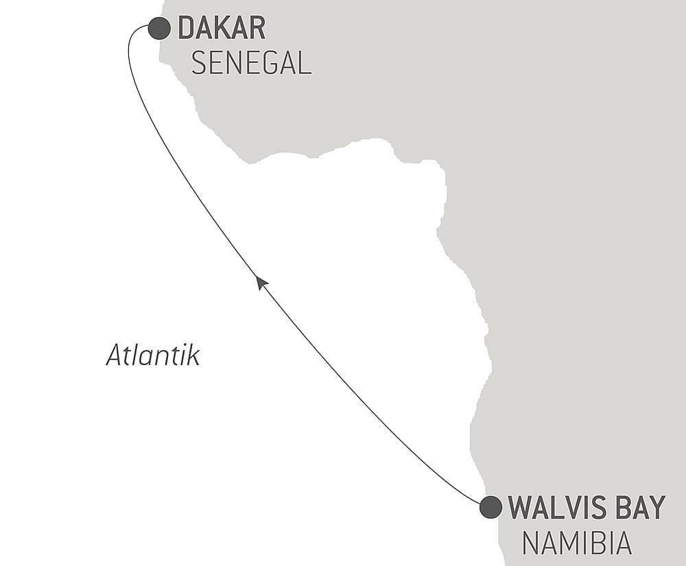 Ozean-Kreuzfahrt: Walvis Bay - Dakar null