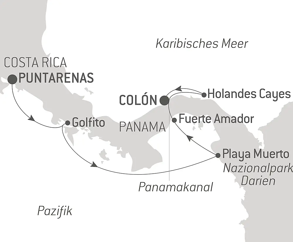 Panamakanal und die Juwelen Mittelamerikas