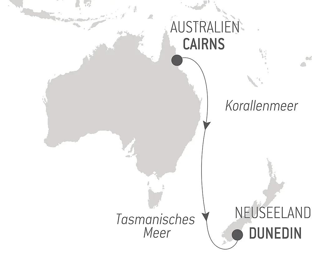 Ozean-Kreuzfahrt: Cairns - Dunedin null