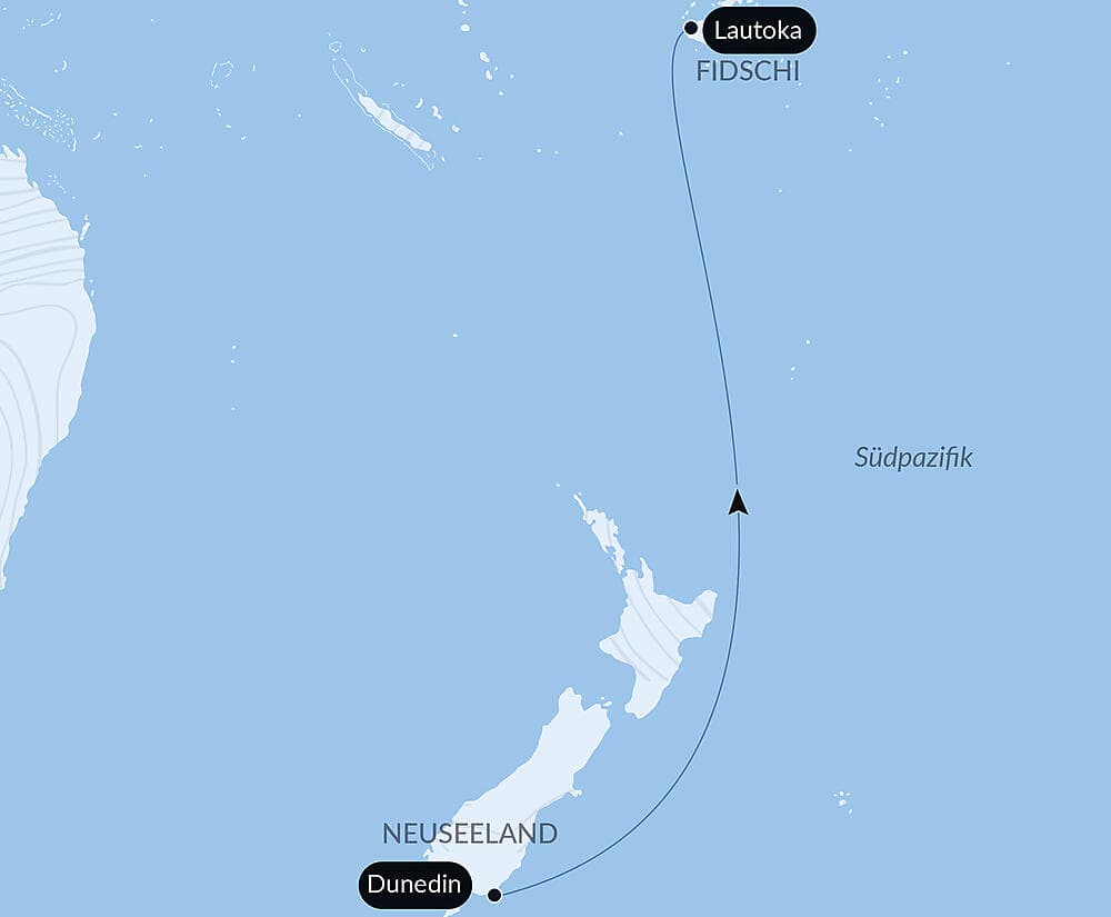 Ozean-Kreuzfahrt: Dunedin - Lautoka null