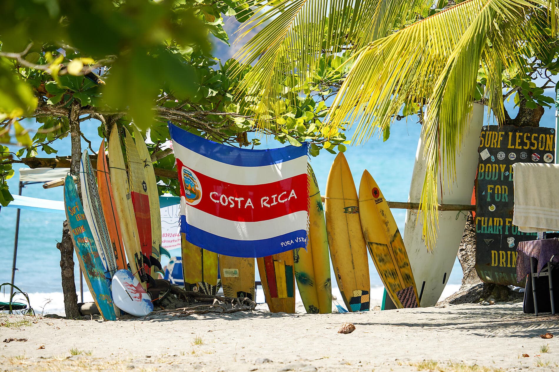 Die Pazifikküste von Costa Rica