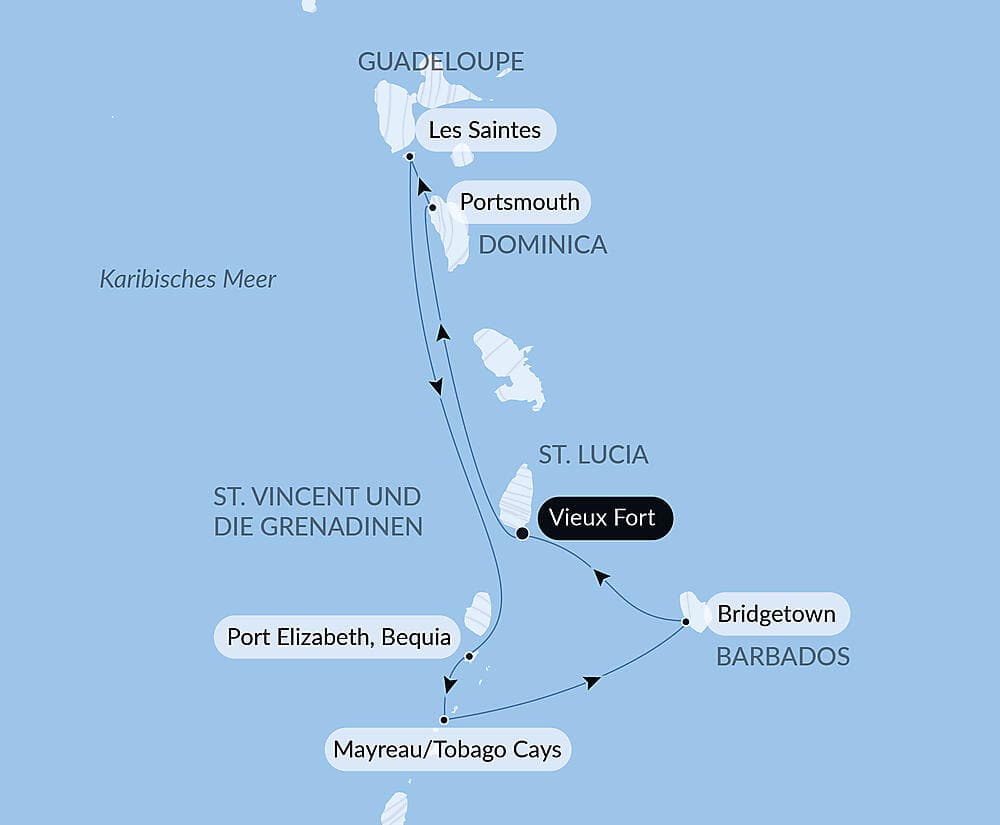 Kreuzfahrt zu den Inseln über dem Winde in der Karibik – mit Smithsonian Journeys null