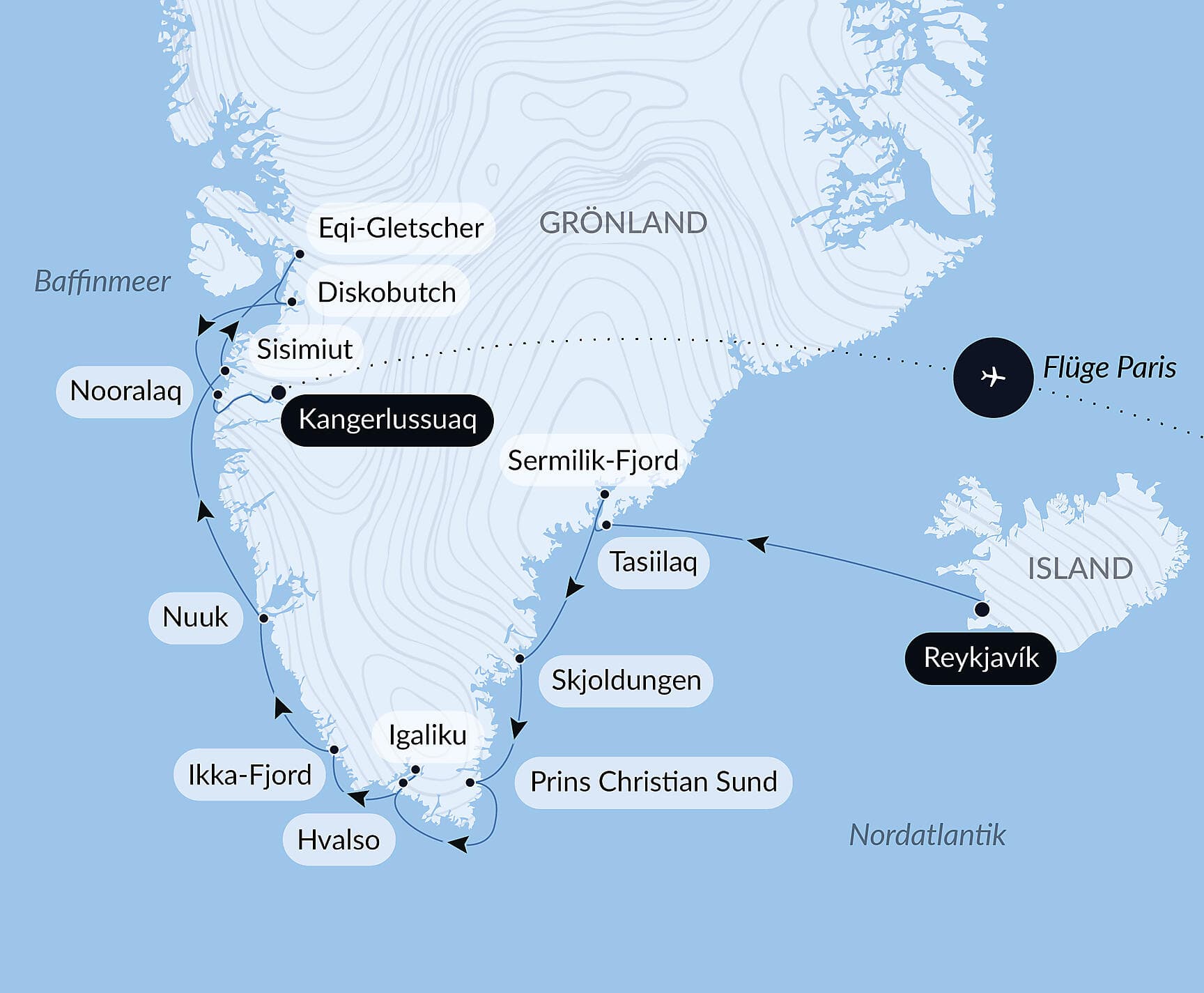 Expedition zum Rand des Eisschilds