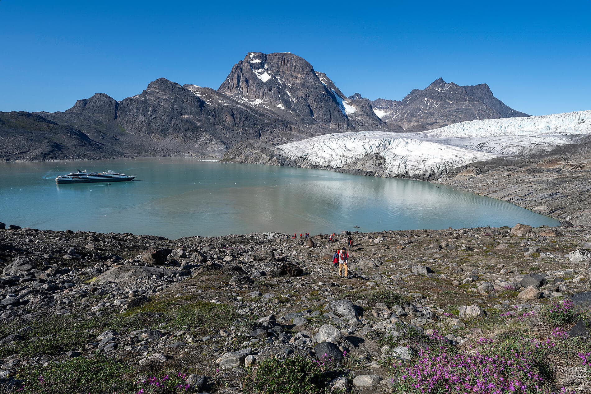 Diskobucht und Inuit-Dörfer