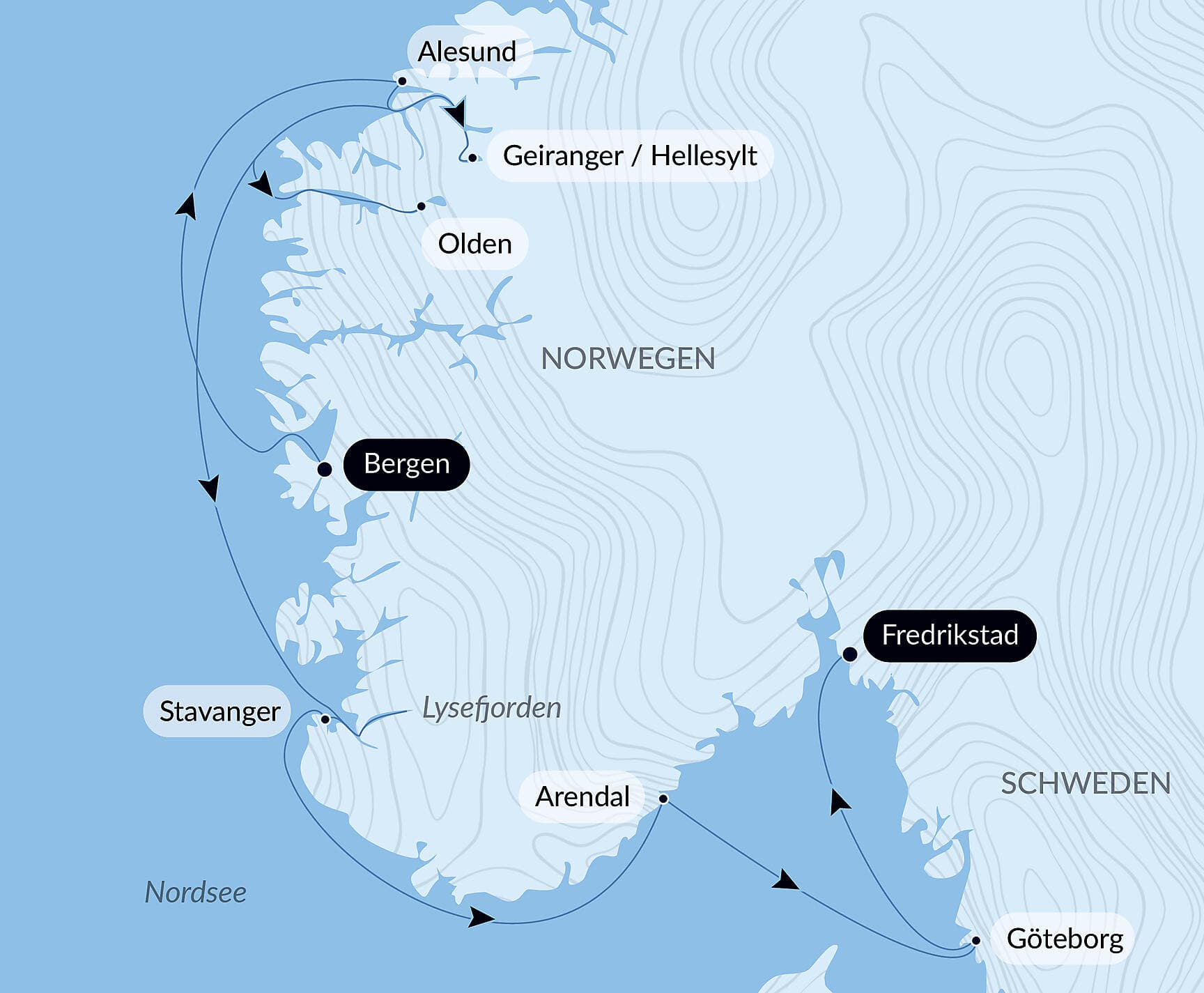 Kreuzfahrt durch die norwegischen Fjorde – mit Smithsonian Journeys