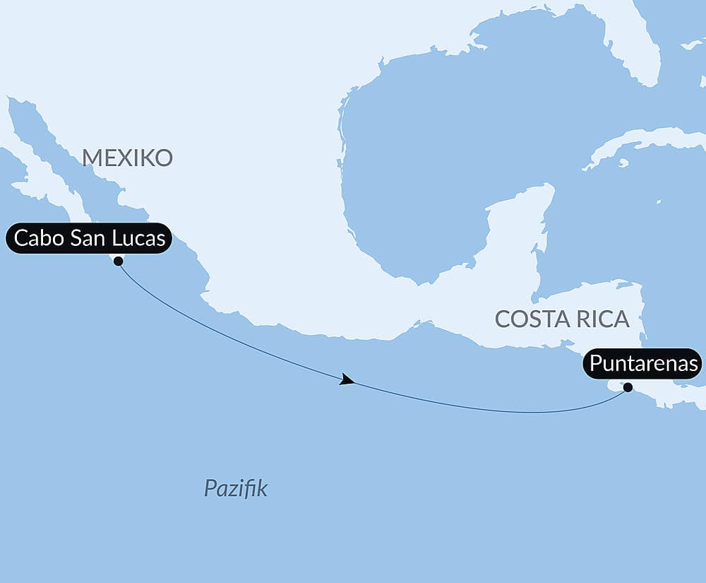 Ozean-Kreuzfahrt : Cabo San Lucas - Puntarenas null