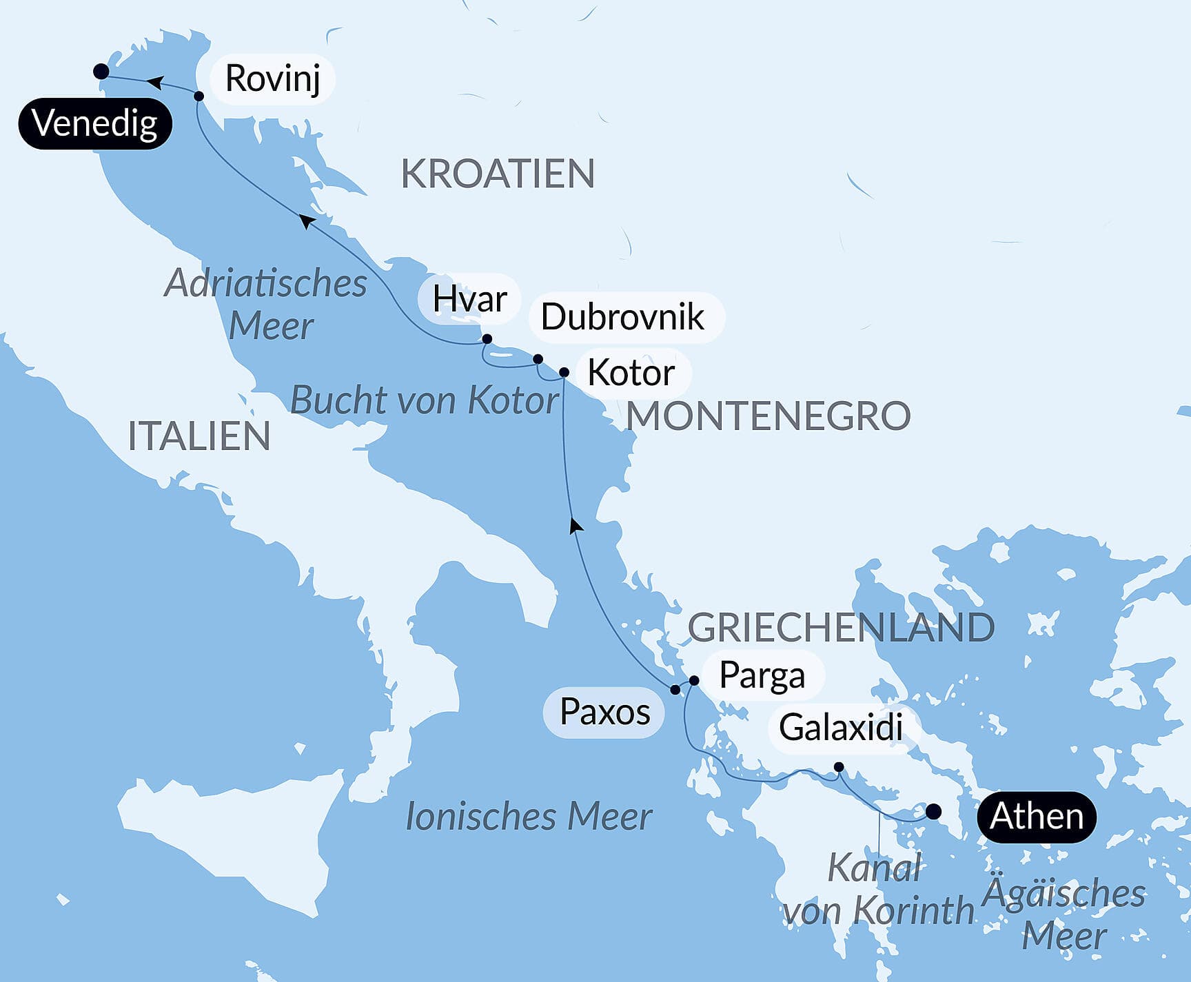 Wohlfühl-Reise im Mittelmeer