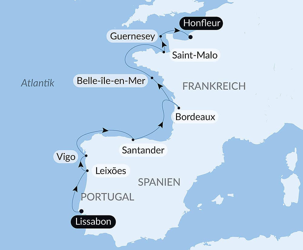 Befestigte Städte am Atlantik und die Iberische Halbinsel null