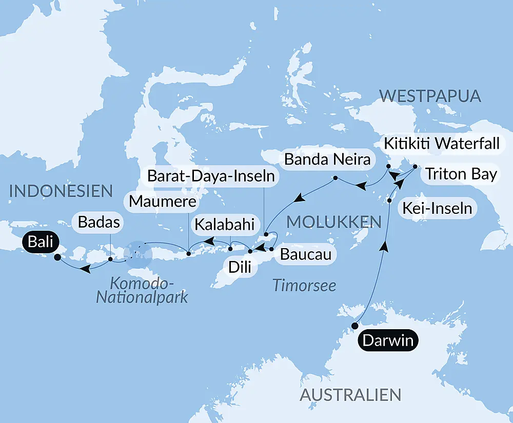 Inselschätze von Indonesien und Osttimor