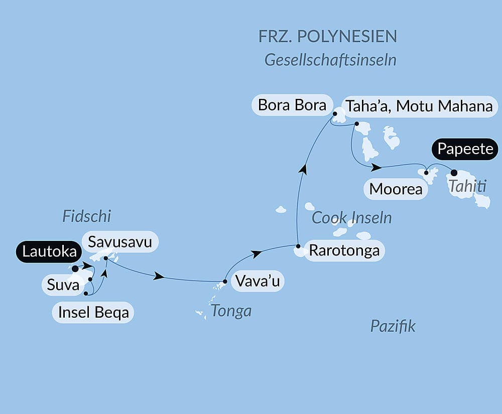 Archipele und alte Kulturen im Südpazifik