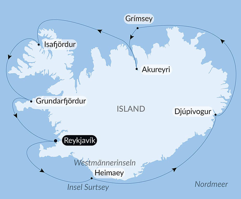 Natur und Traditionen Islands