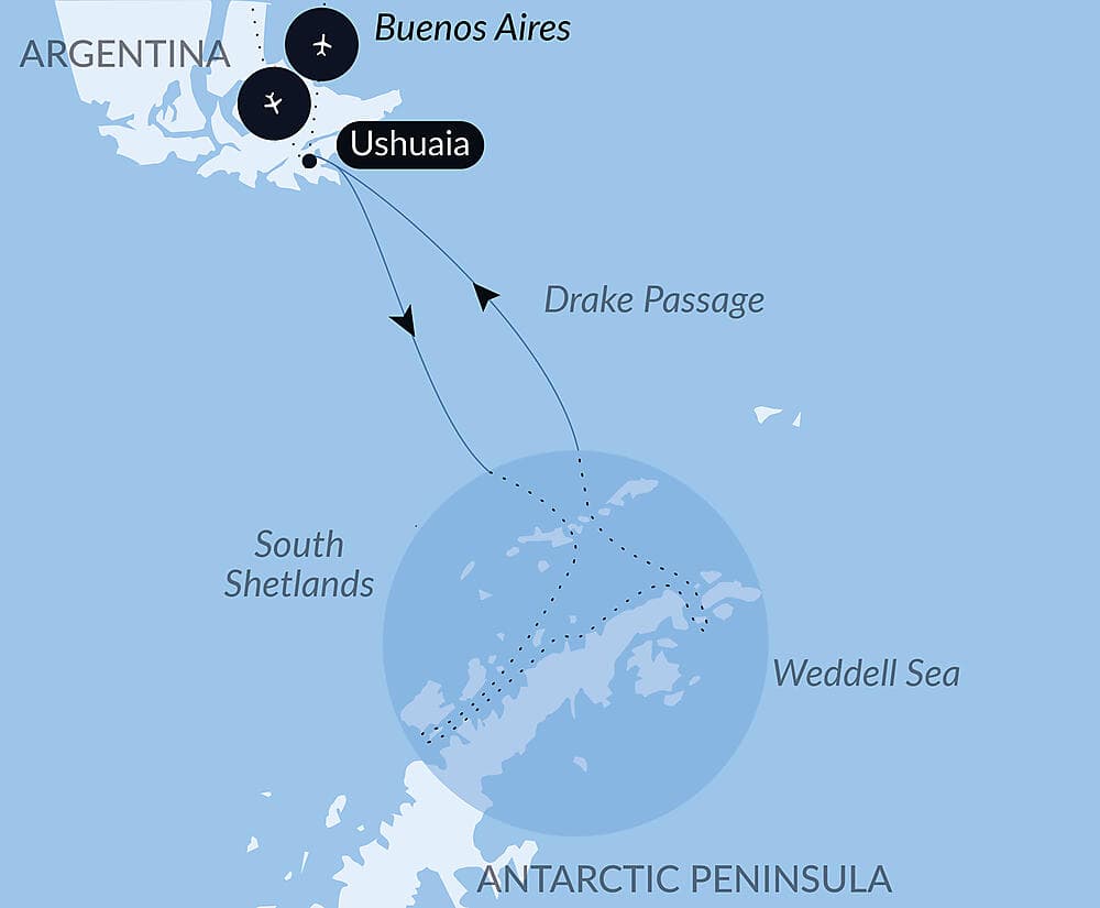 Antarktis: der weiße Kontinent – mit Smithsonian Journeys