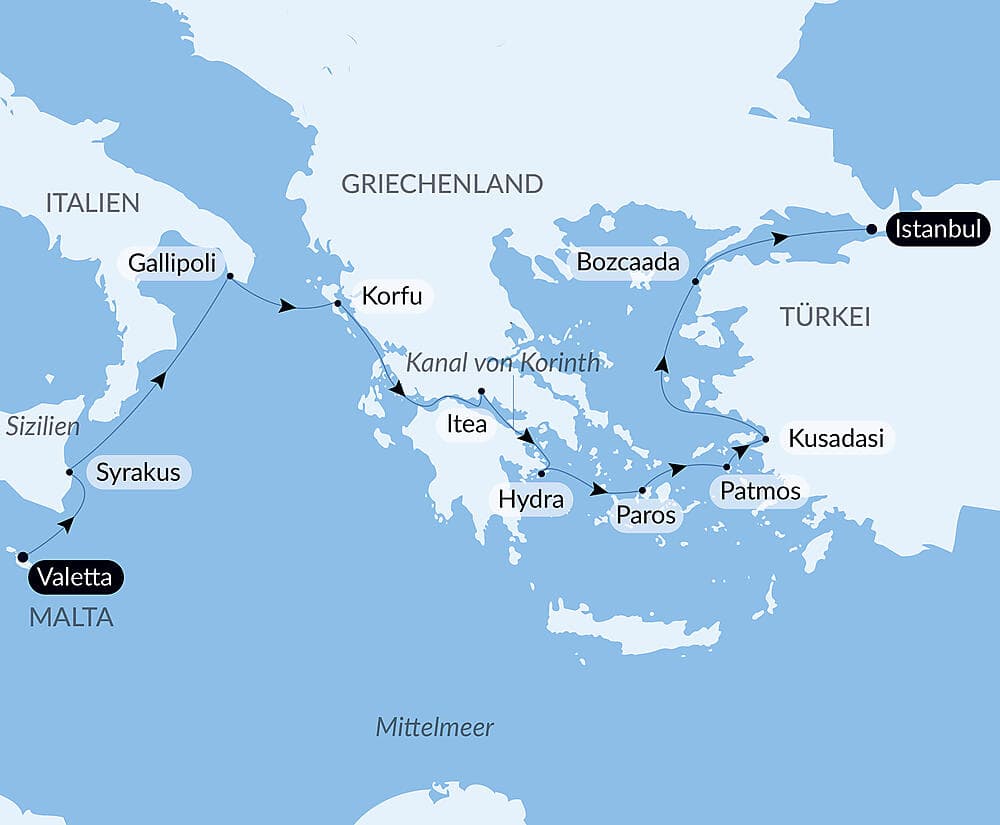 Faszinierende Inselwelt der Ägäis