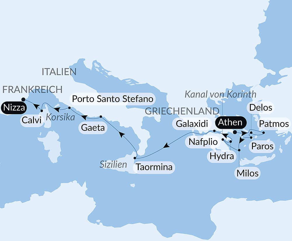 Auszeit im Mittelmeer