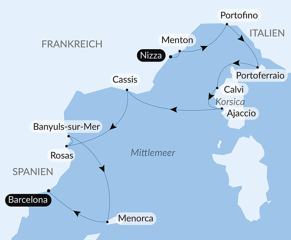 Die diskreten Juwelen des westlichen Mittelmeers null