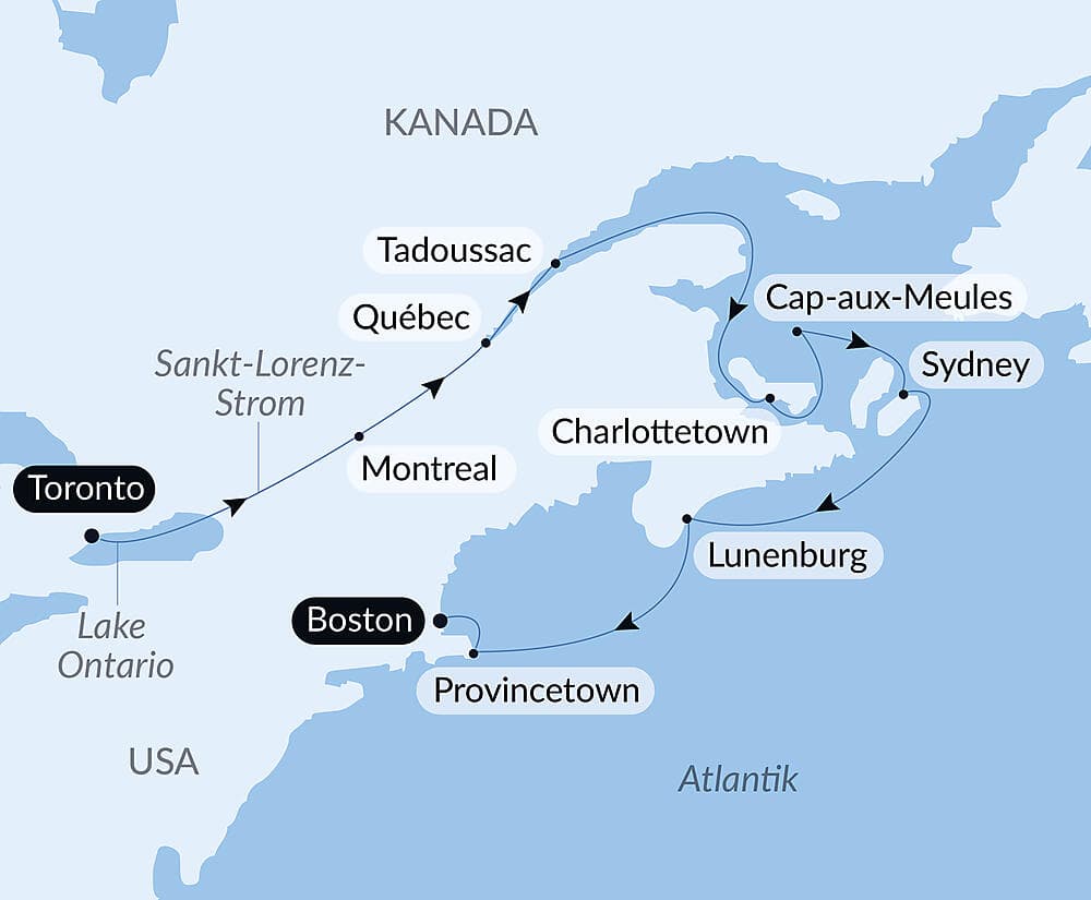 Reise entlang des Sankt-Lorenz-Stroms: Von Québec zu den Seeprovinzen – mit Smithsonian Journeys