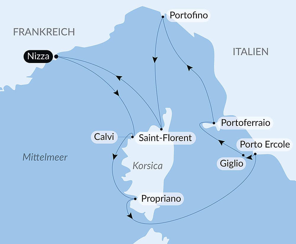 Korsika und der Toskanische Archipel vom Meer aus – mit Smithsonian Journeys null