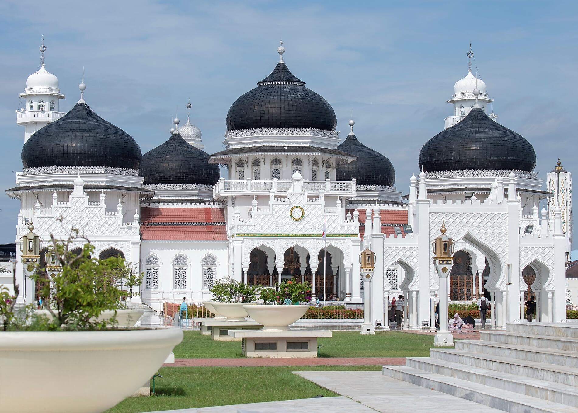 Inseln, Städte und Vulkane Indonesiens  