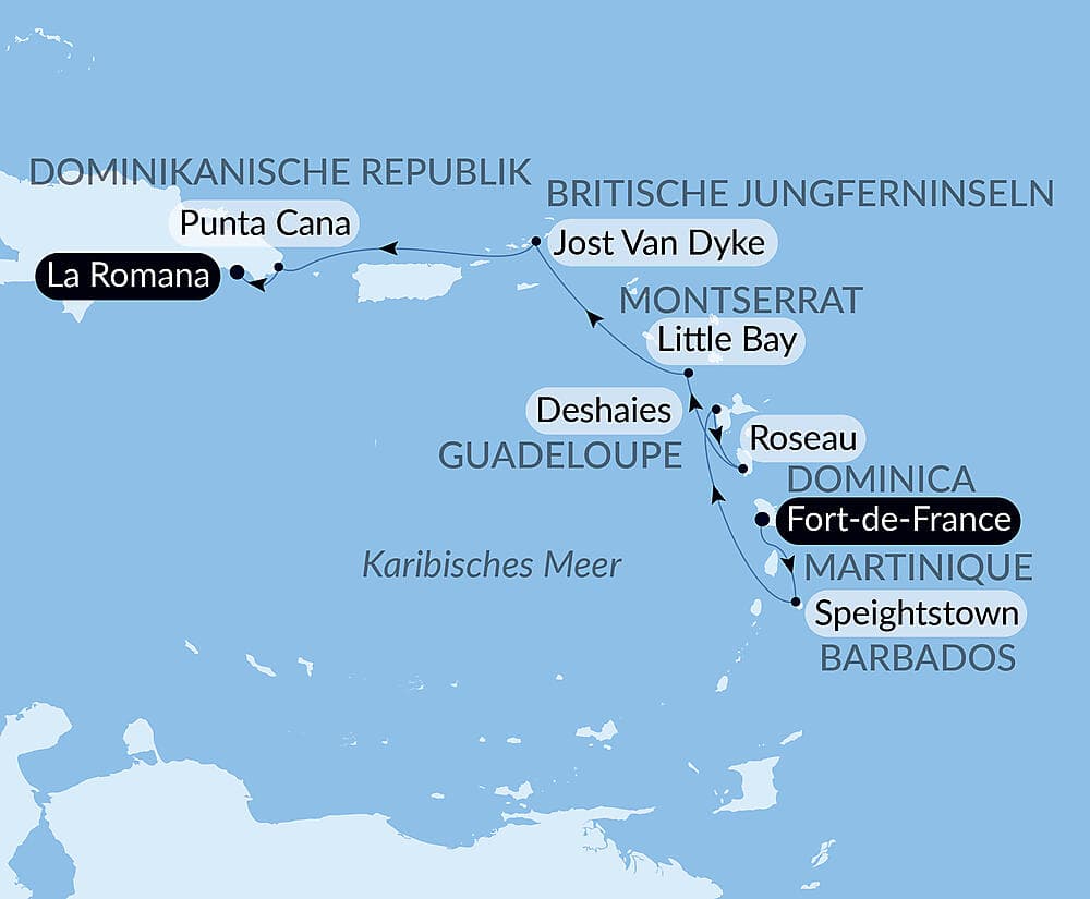 Verborgene Schätze der Kleinen Antillen null