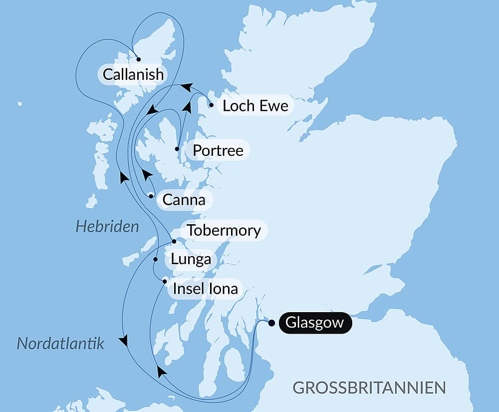 Mythische Inseln und wilde Landschaften auf den Hebriden