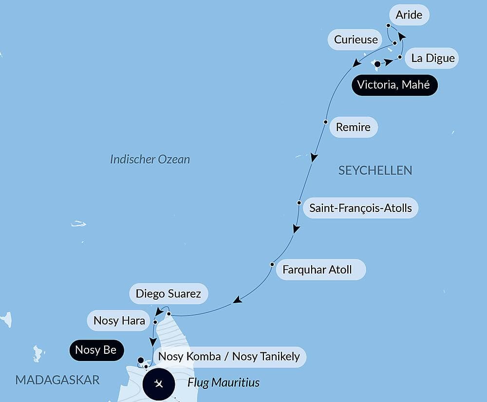 Madagaskar und die Seychellen: Naturschätze des Indischen Ozeans – mit Smithsonian Journeys