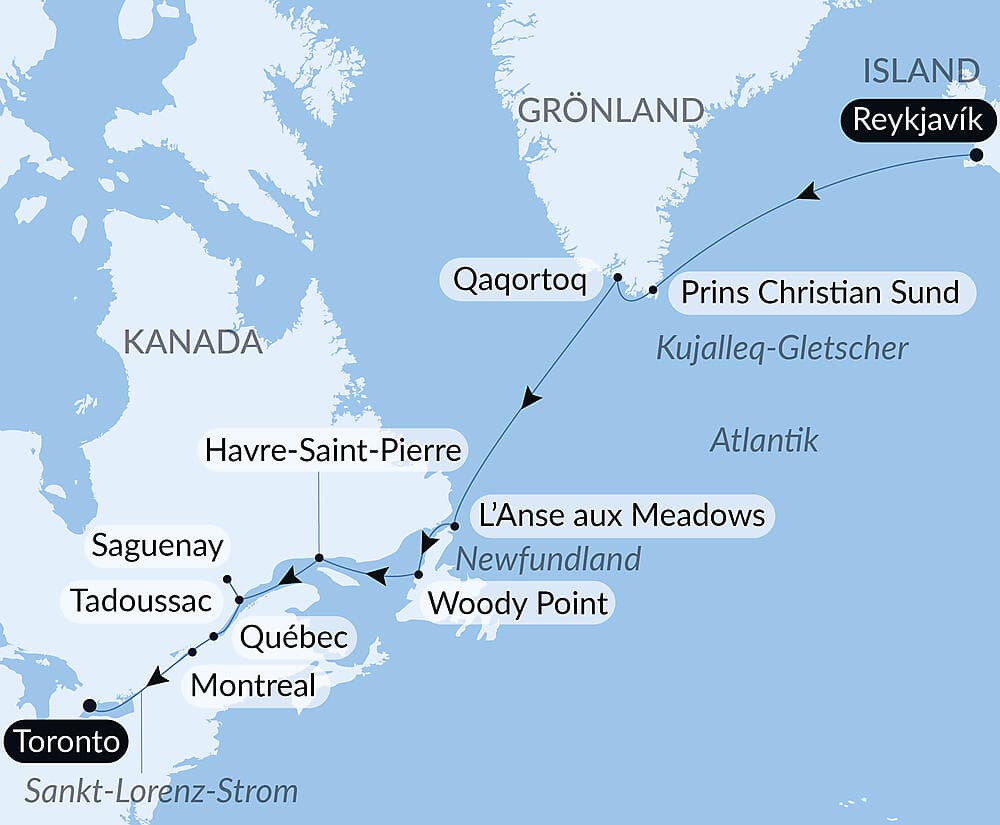 Expedition von Grönland nach Kanada null
