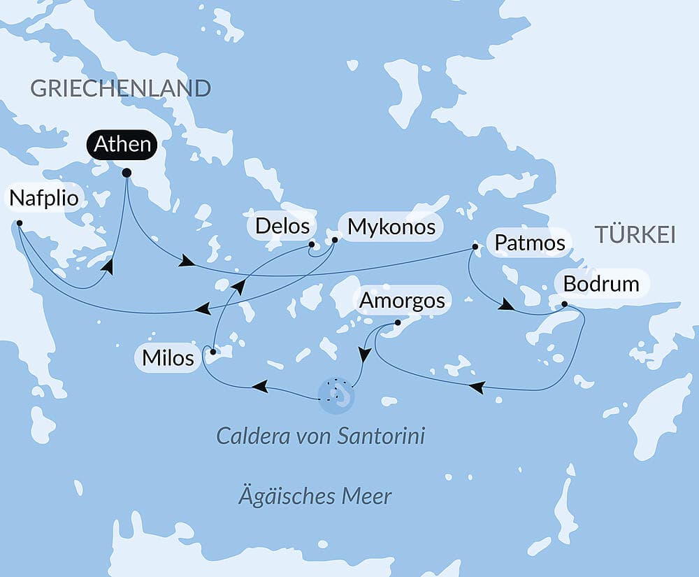 Entlang der griechischen Inseln der südlichen Ägäis – mit Smithsonian Journeys