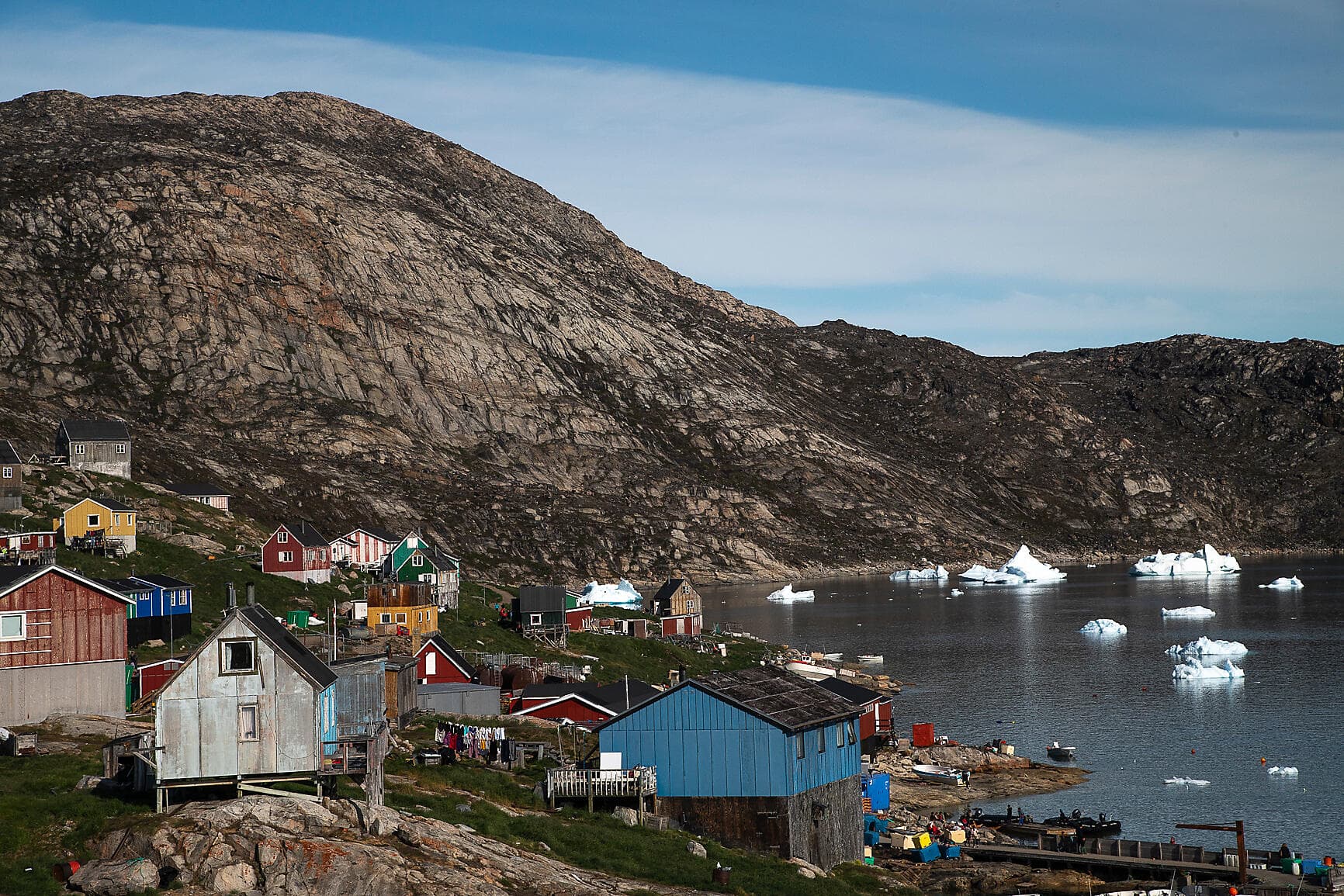 Diskobucht und Inuit-Dörfer 