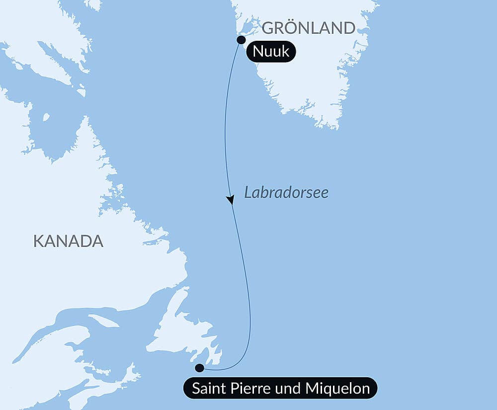 Ozean-Kreuzfahrt : Nuuk - Saint-Pierre & Miquelon null