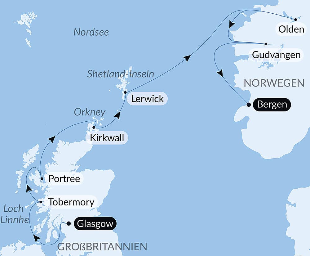 Reise zu den schottischen Inseln und norwegischen Fjorden – mit Smithsonian Journeys
