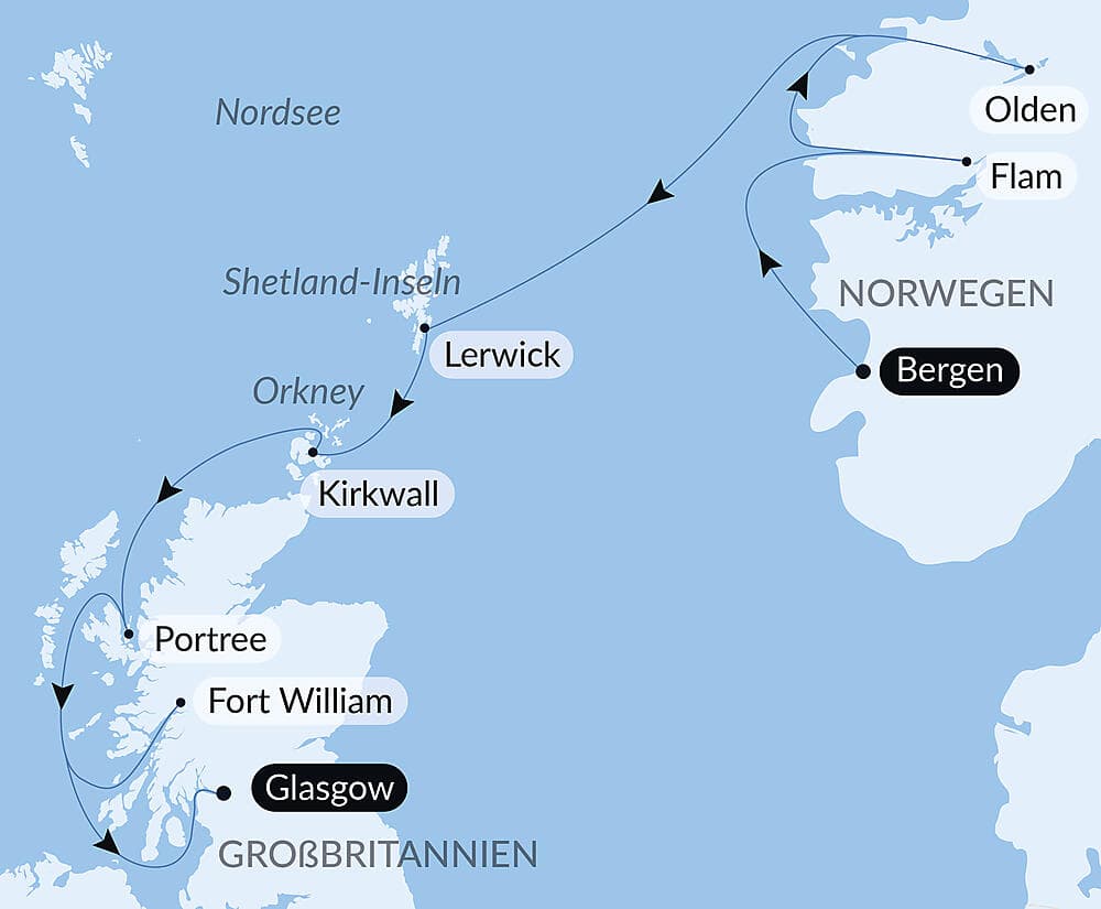 Reise zu den schottischen Inseln und norwegischen Fjorden – mit Smithsonian Journeys