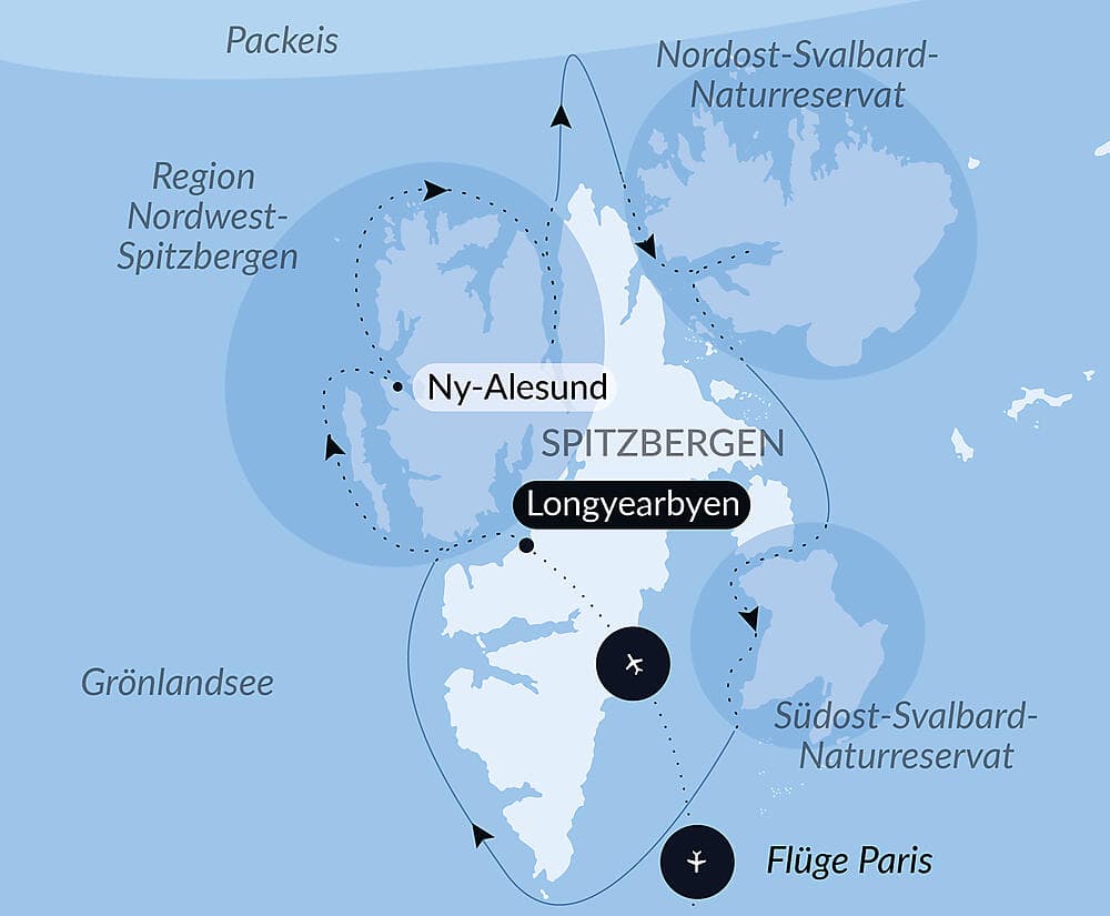 Unerforschtes Spitzbergen