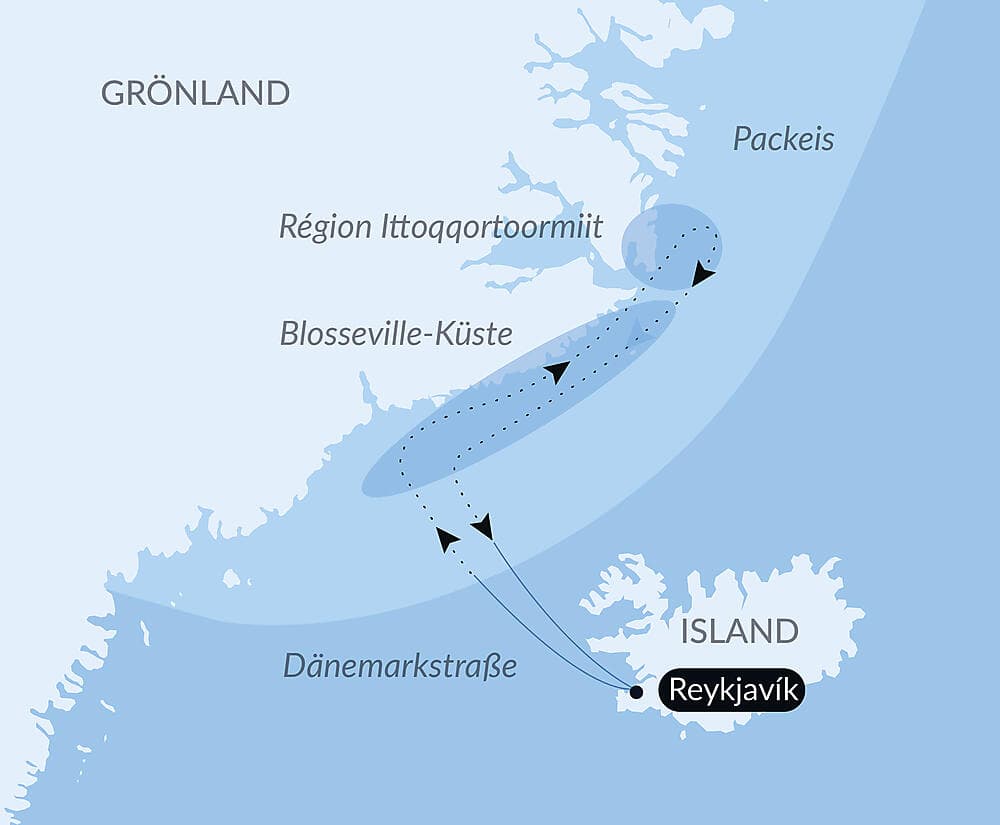 Das unerforschte Meereis von Nordost-Grönland null