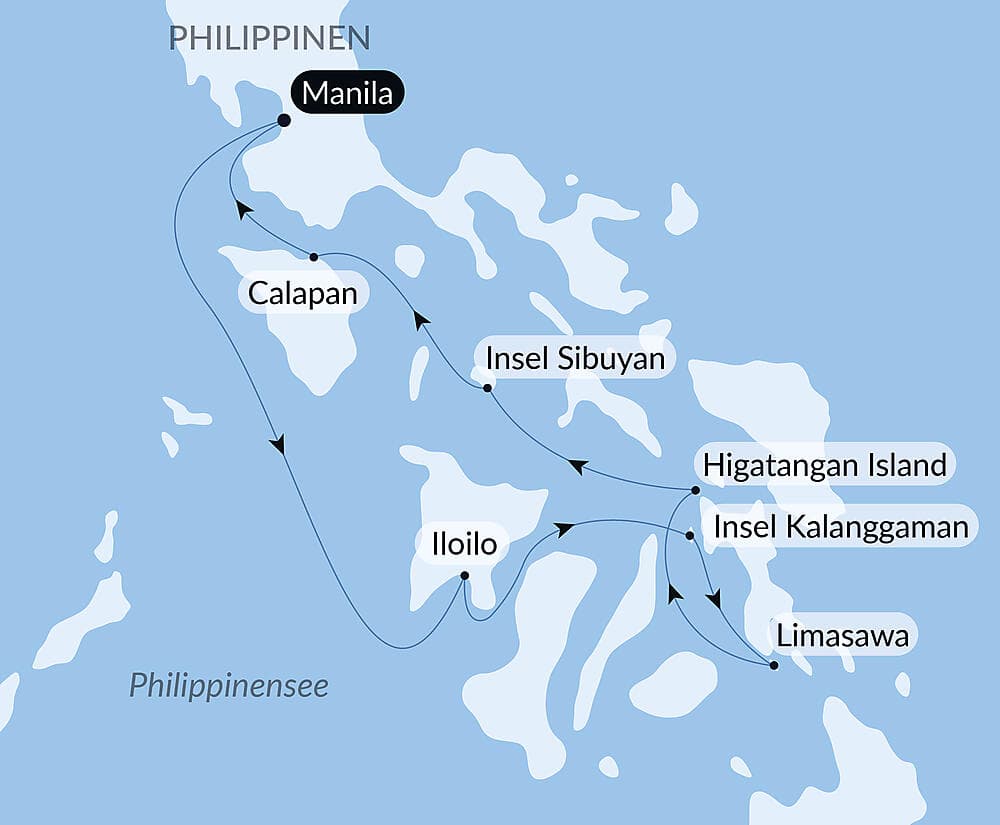 Im Herzen der Visayas, die ursprünglichen Philippinen