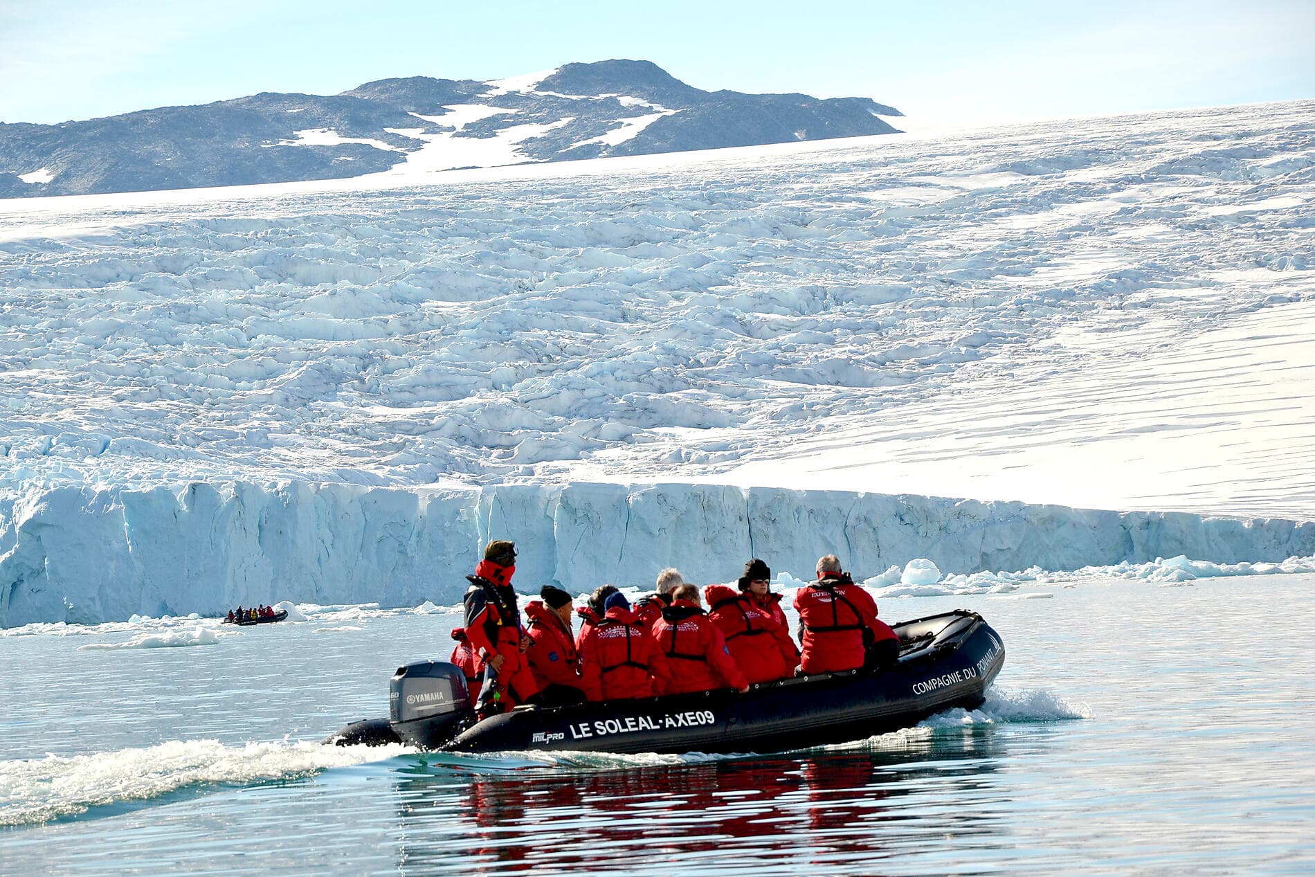 Expedition zum Rand des Eisschilds 