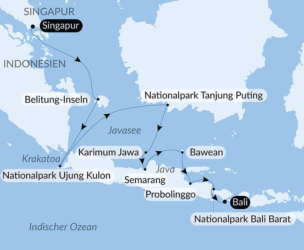 Von Tempeln und Vulkanen, Indonesien pur