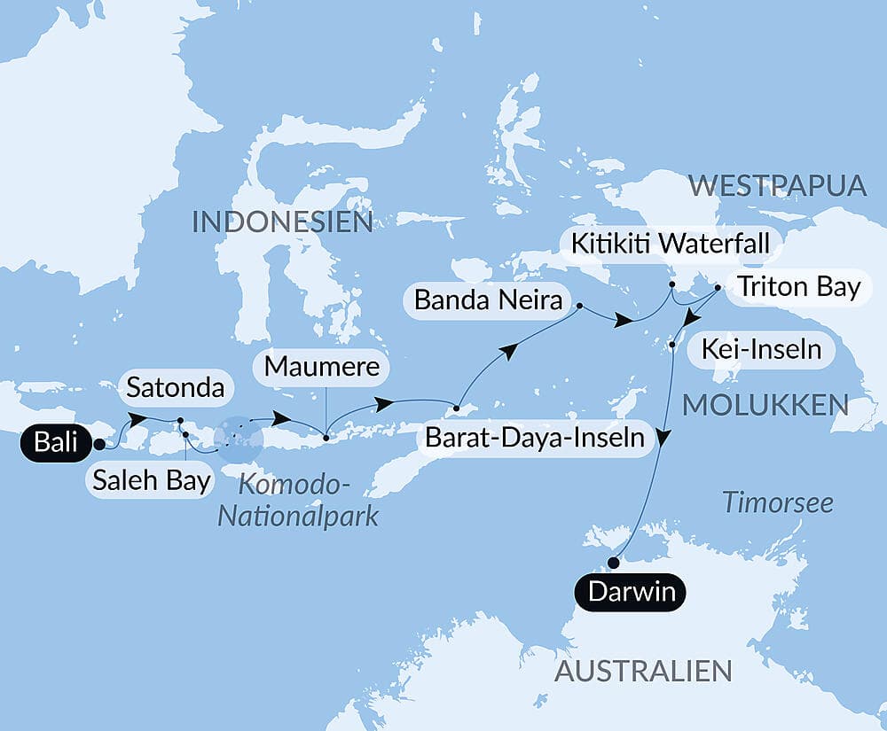 Reise nach Indonesien: Drachen, Riffe und die Gewürzinseln – mit Smithsonian Journeys