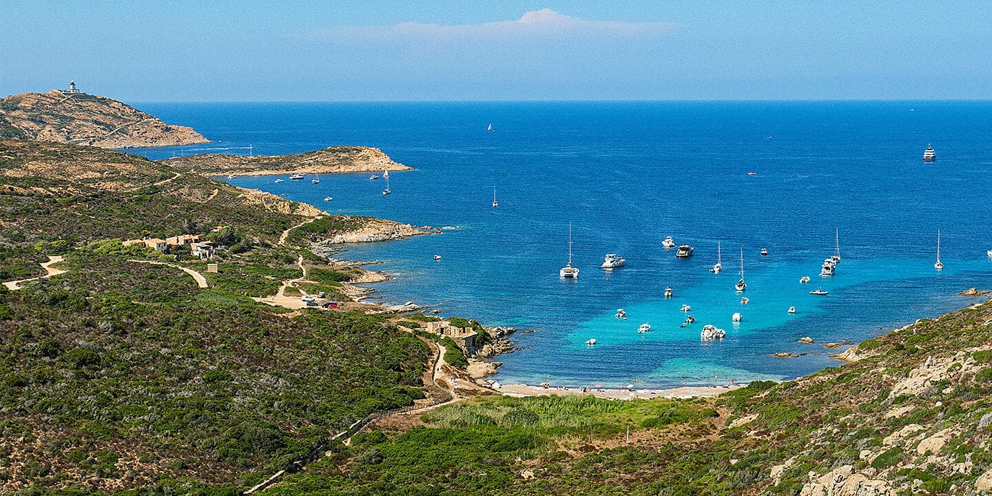 Korsika, Côte d’Azur und katalanische Küsten  