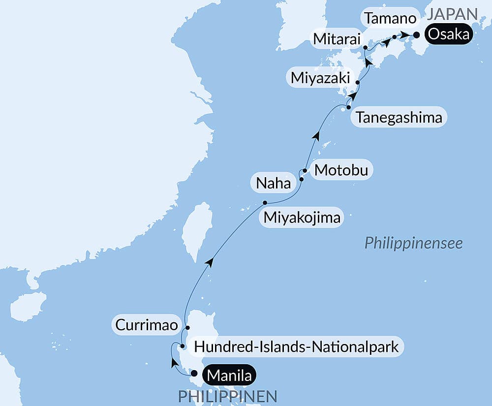 Schätze der Philippinen und Japans