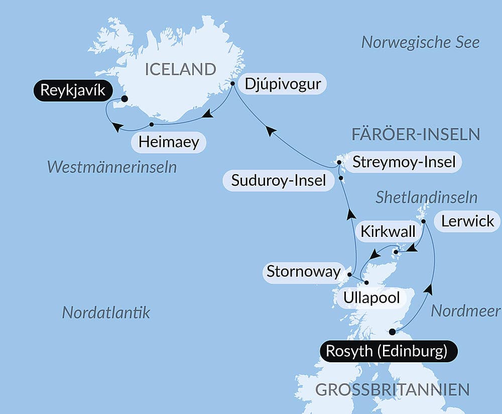 Wild lands of Scotland, the Faroe Islands and Iceland