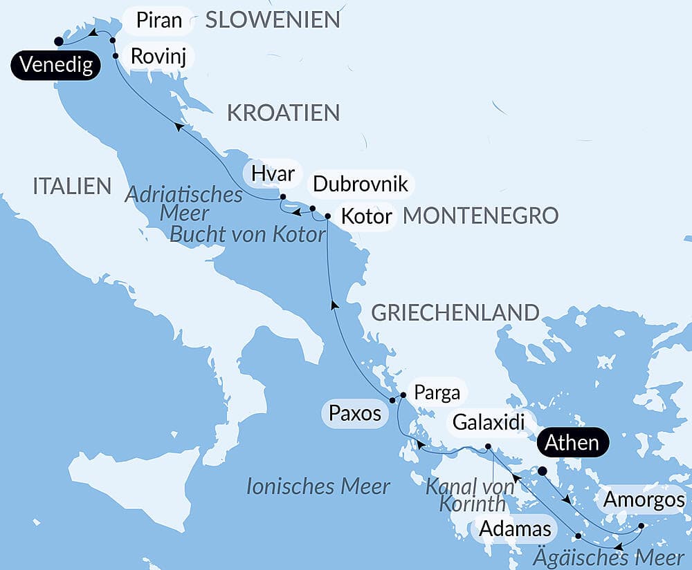 Von der Stadt der Götter zur Stadt in der Lagune null