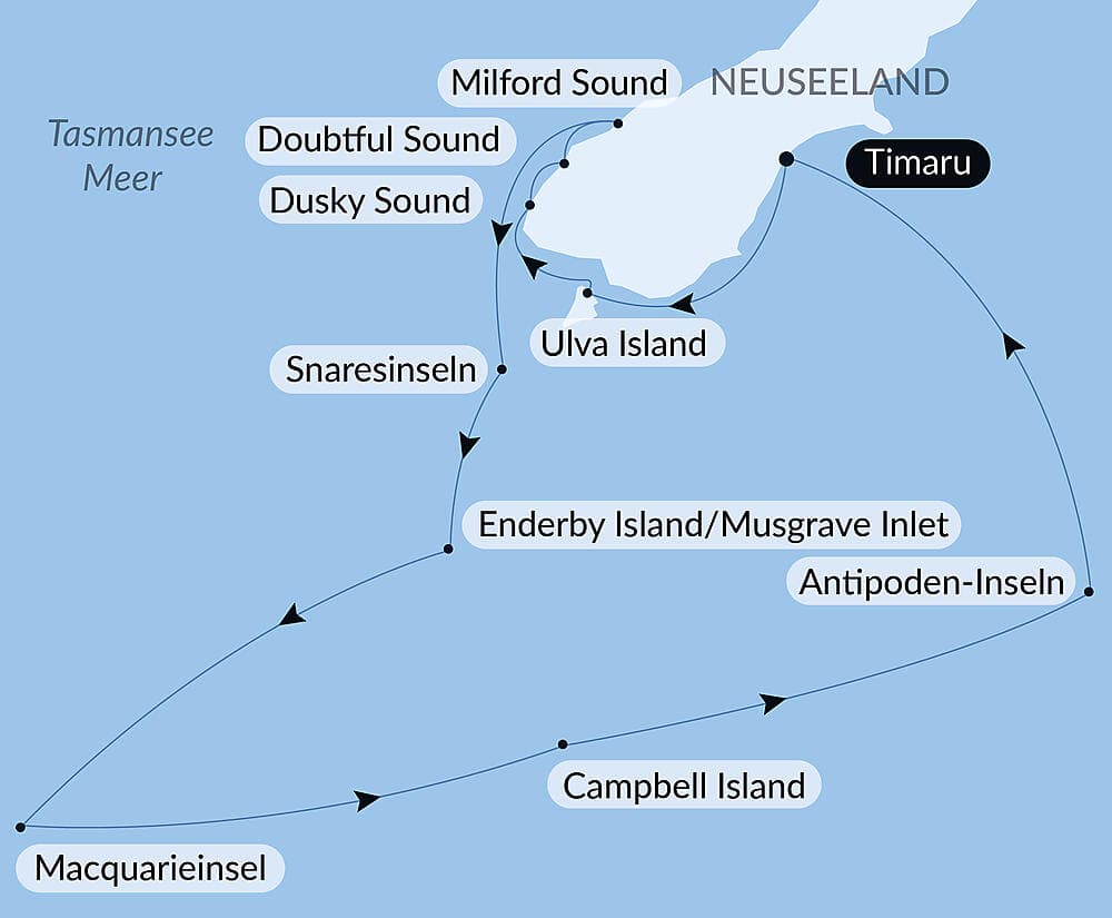 Neuseelands wilde subantarktische Inseln null