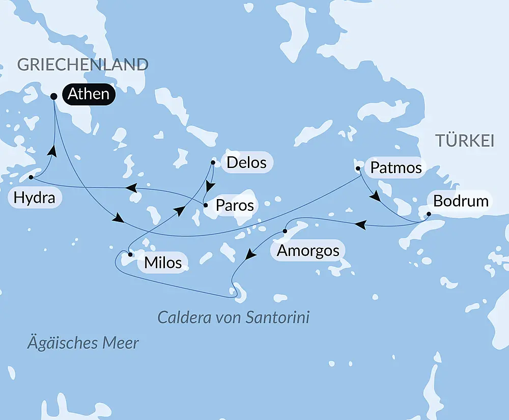 Im Herzen der griechischen Inseln null