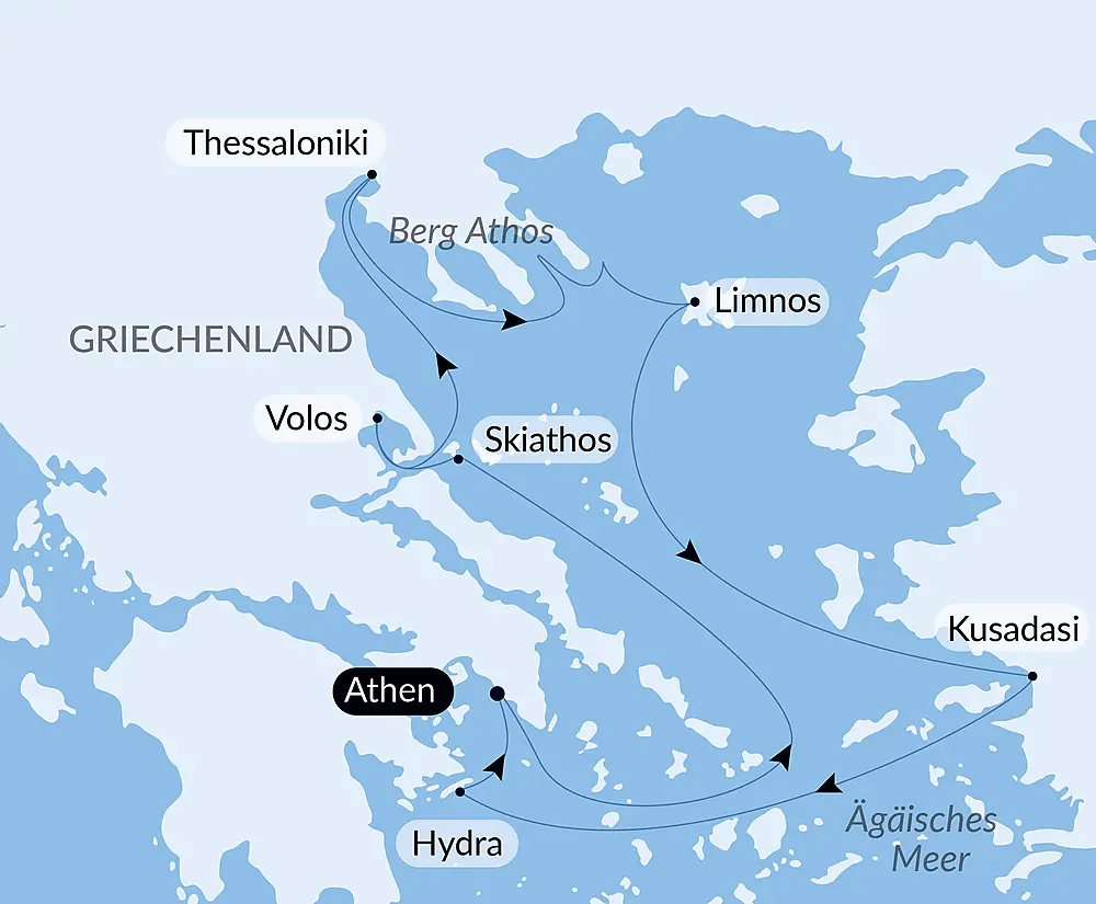 Musik-Kreuzfahrt entlang der griechischen Inseln null